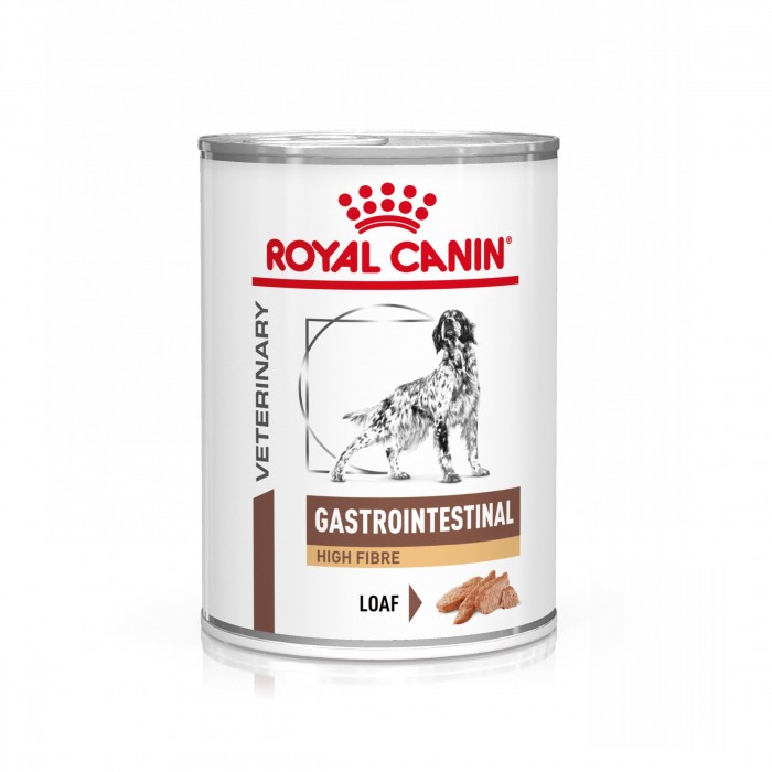 ROYAL CANIN Veterinary Gastrointestinal High Fibre en mousse – Pâtée pour chien