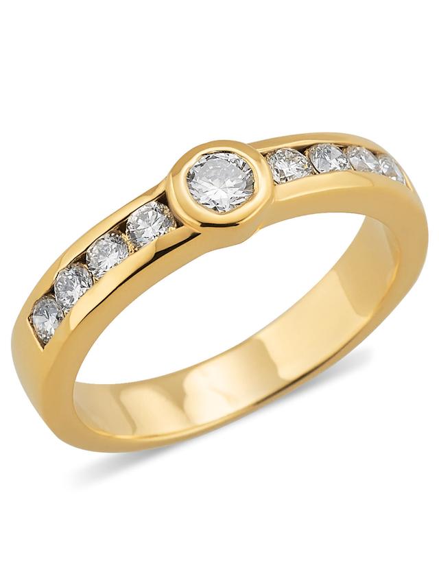 Brillant-Ring, 0,78 ct., LG, Silber 925 poliert