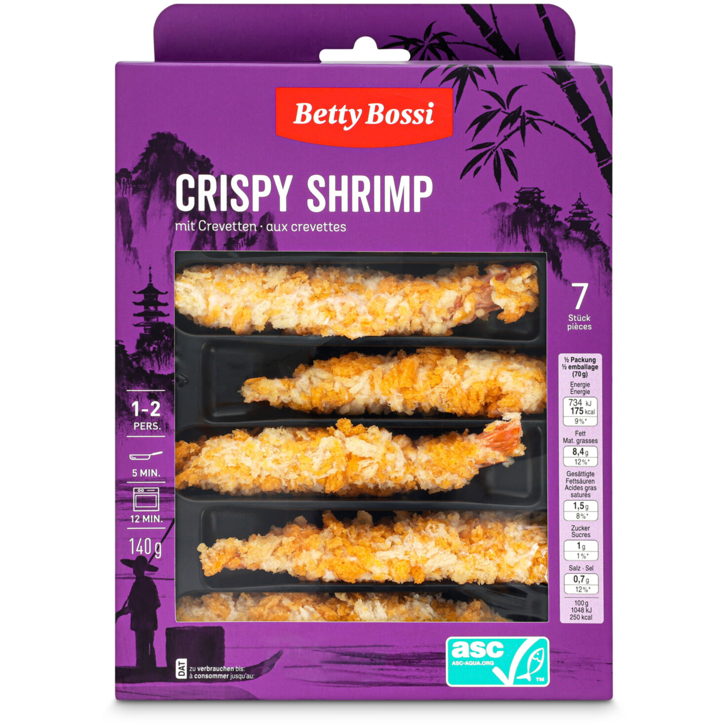 Betty Bossi Crispy Shrimps