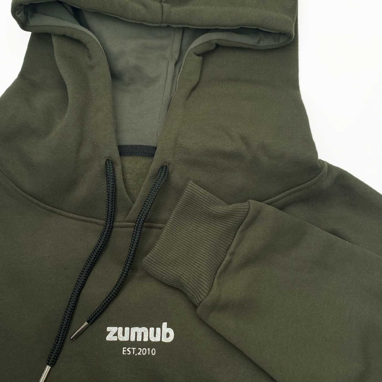 Moletom Zumub Tribe EST.2010 na cor cáqui