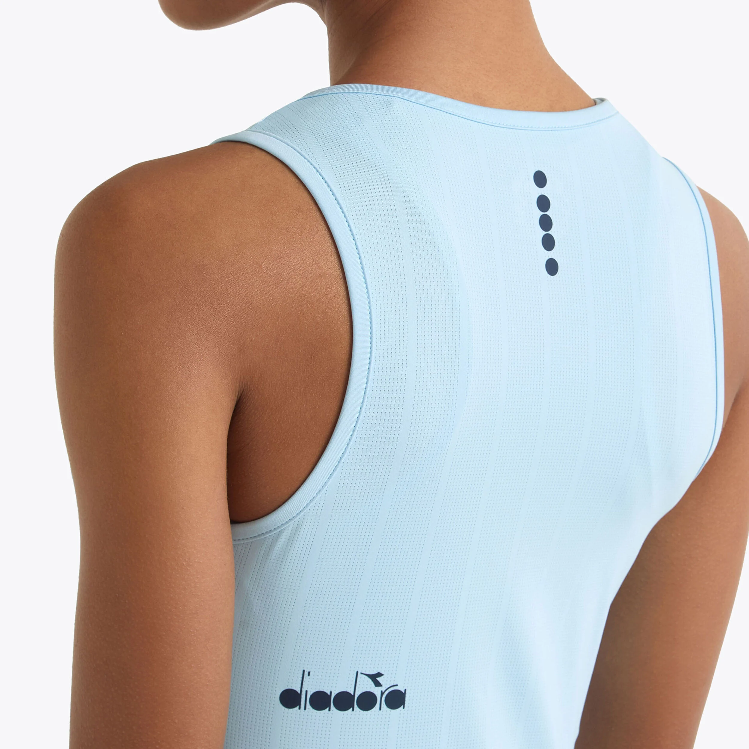 Diadora L. Icon Débardeur Tank Top Femmes - Bleu Clair