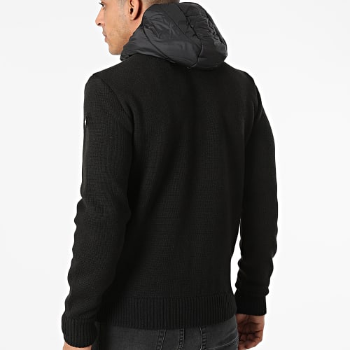 Veste Zippée Capuche Atlanta2 Noir