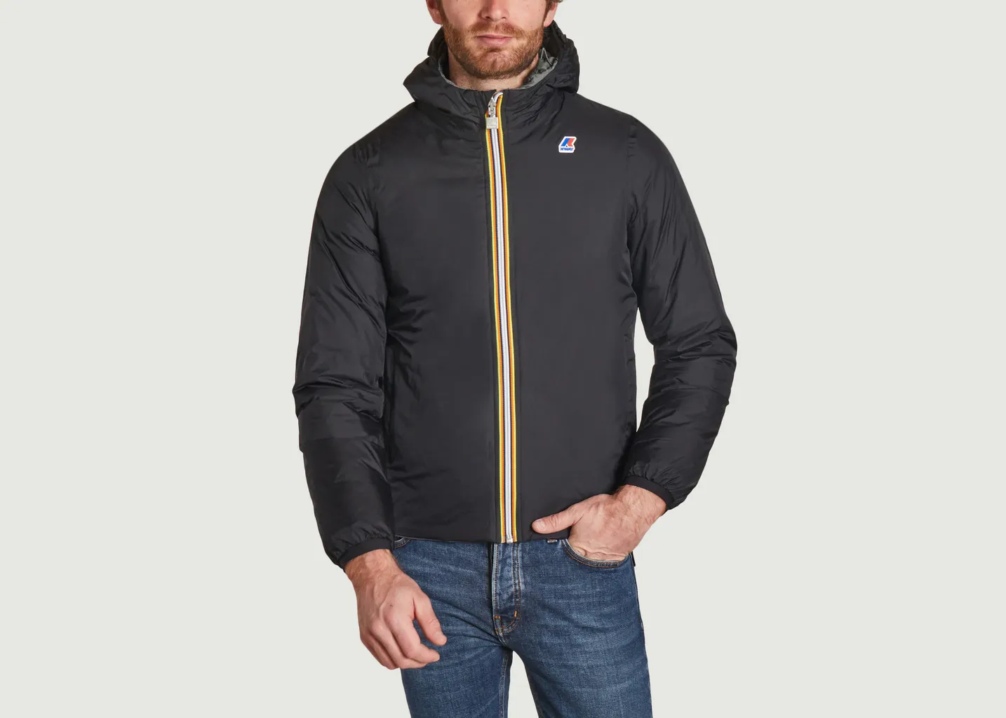 Doudoune reversible Jaques Thermo plus 2 double K-Way