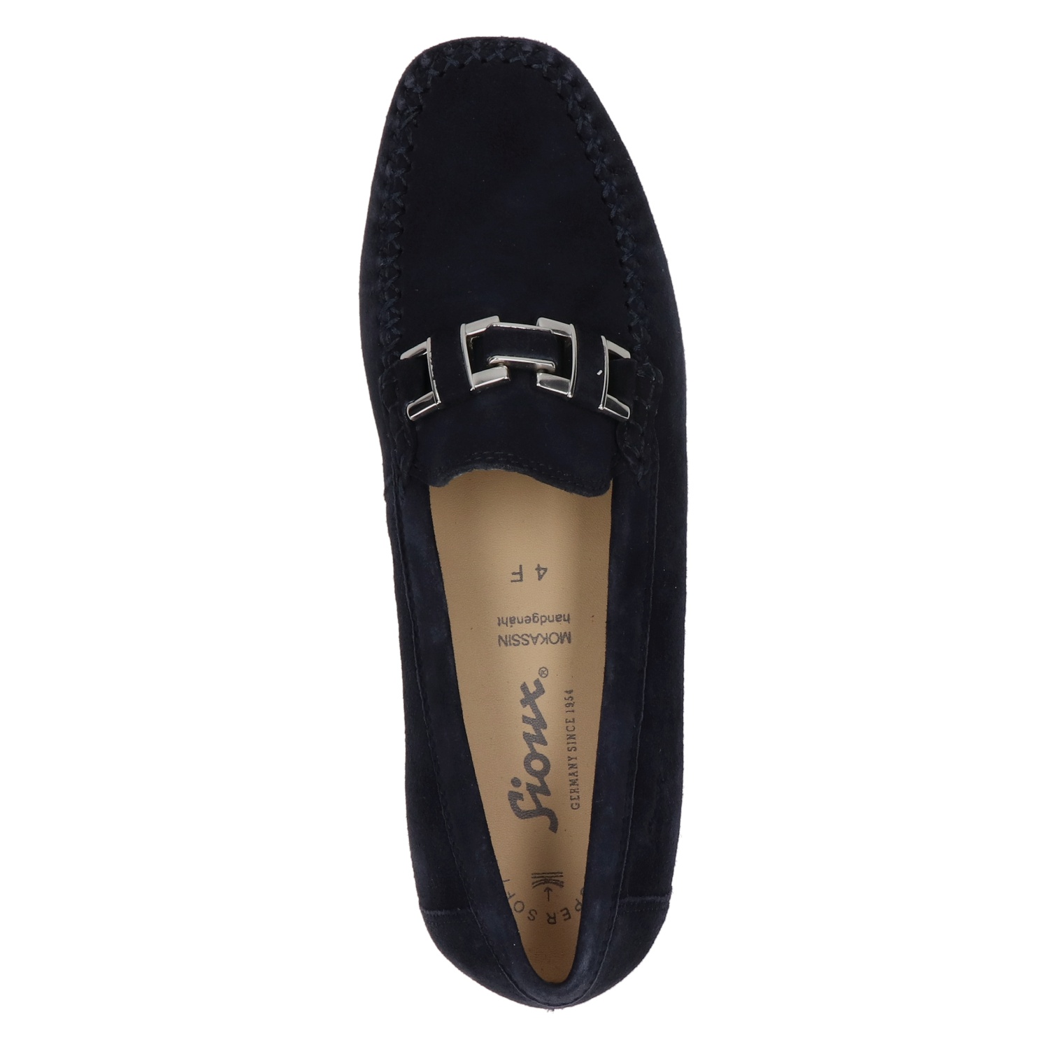 Cambria dames loafer Sioux Blauw