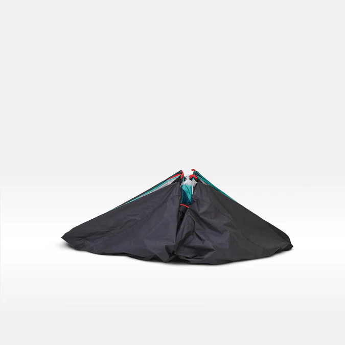 Decathlon Quechua - Barraca de Camping Quechua 2 Second Easy Fresh & Preta Impermeável Pop Up para 3 Pessoas