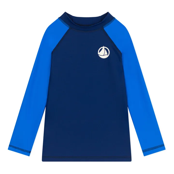 Petit Bateau T-shirt Anti-UV Motus | Bleu
