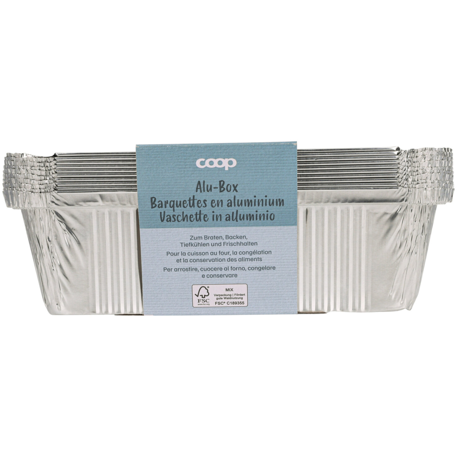 Alu-Box 0.9l 10 Stück