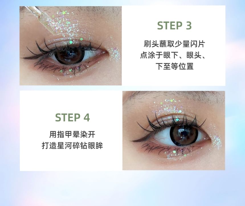 SheenEffect - Diamond 3D holografische vloeibare oogschaduw