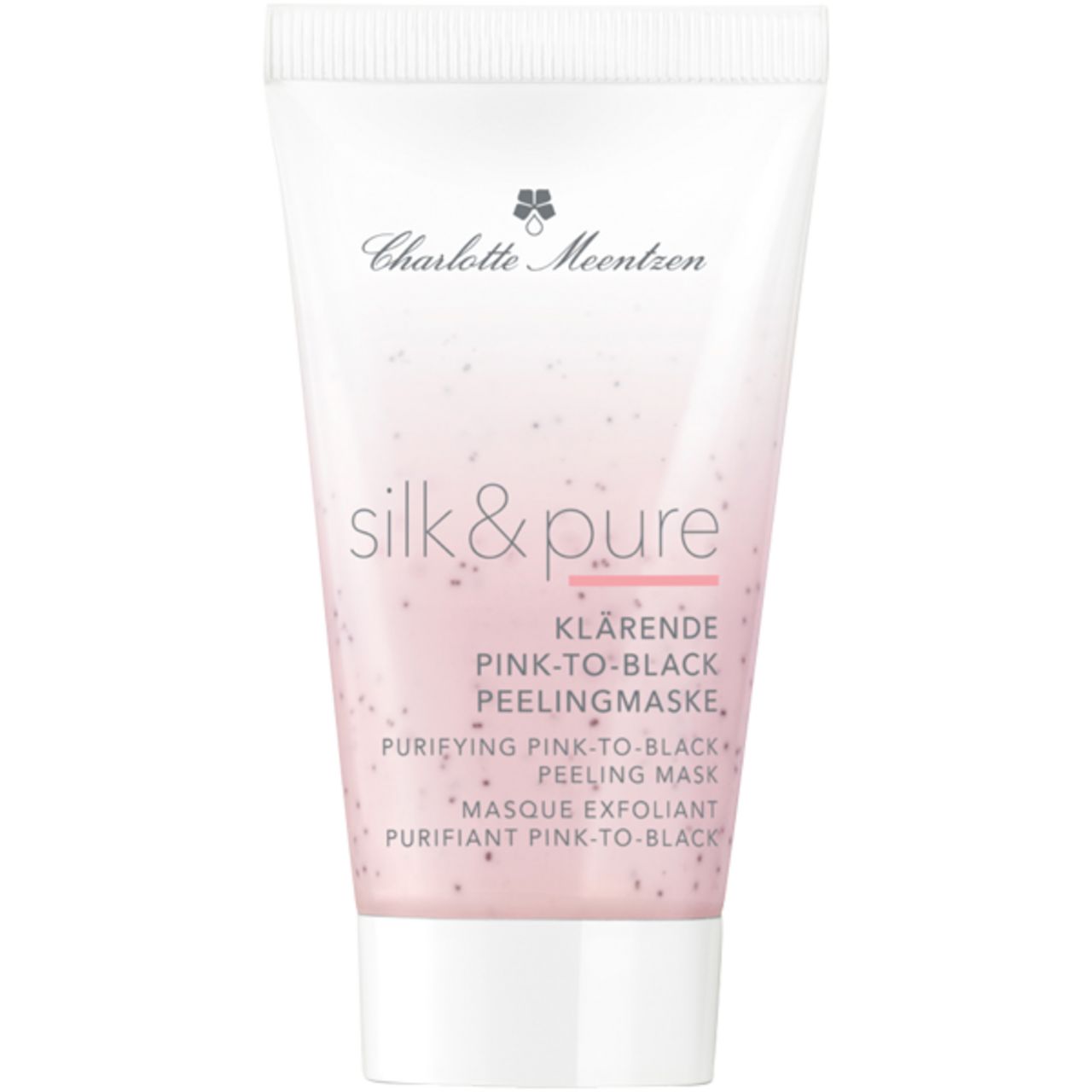 Charlotte Meentzen, Silk & Pure Klärende Pink-to-Black-Peelingmaske