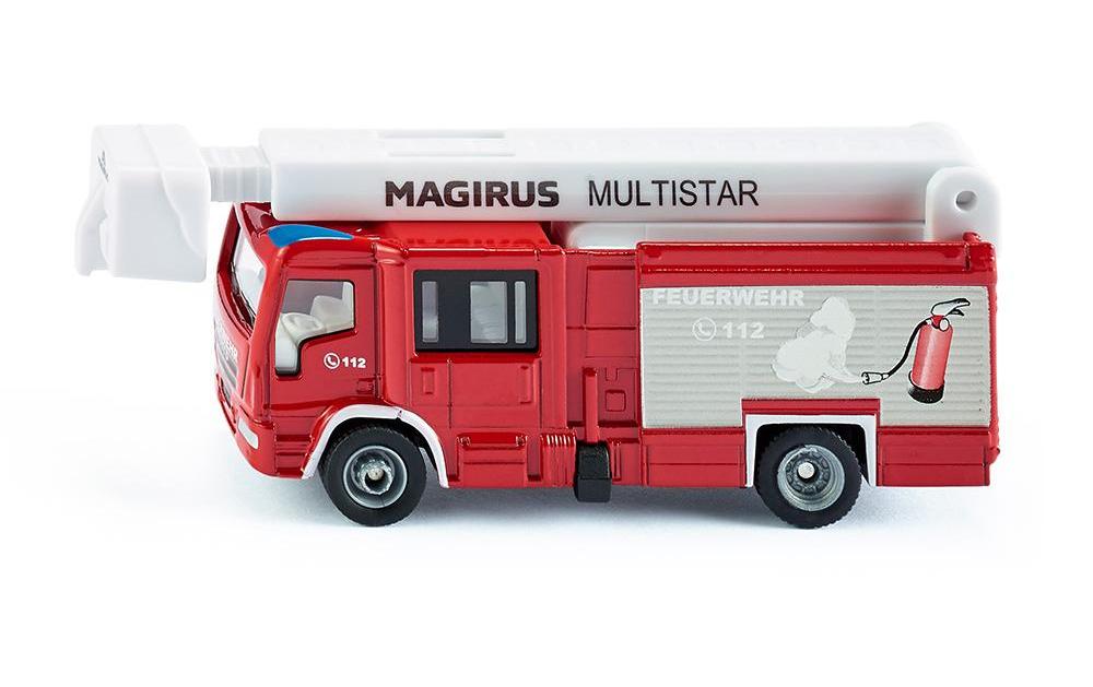 LKW Feuerwehr Magirus Multistar TLF 1:87H0 Feuerwehrauto Magirus Multistar TLF mit Teleskopmast