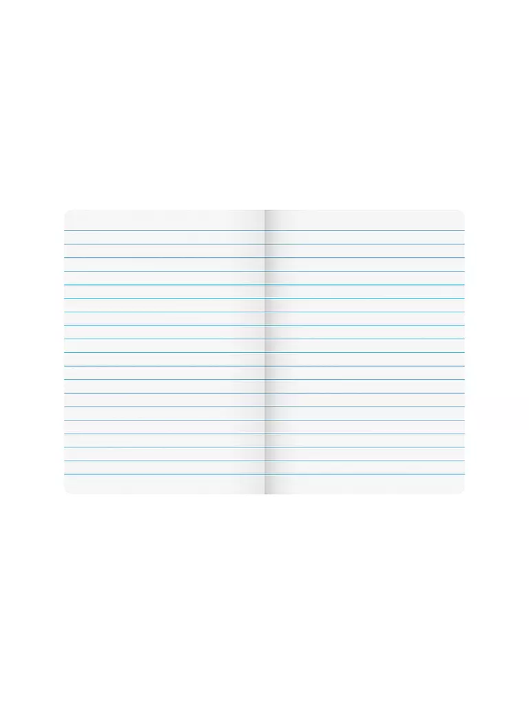 BRUNNEN VERLAG Heft A5 Liniert 10mm 40 Blatt keine Farbe