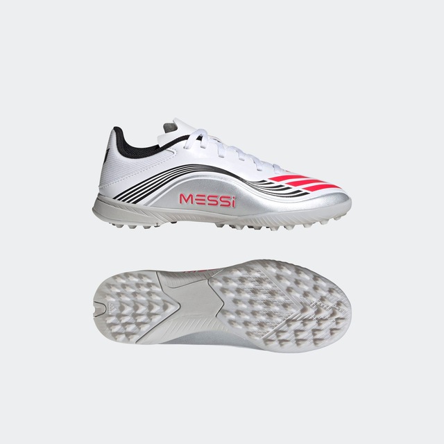 adidas Performance Fussballschuh »F50 MESSI LEAGUE KIDS TF«  geeignet für harte Untergründe Asche und Kunstrasen