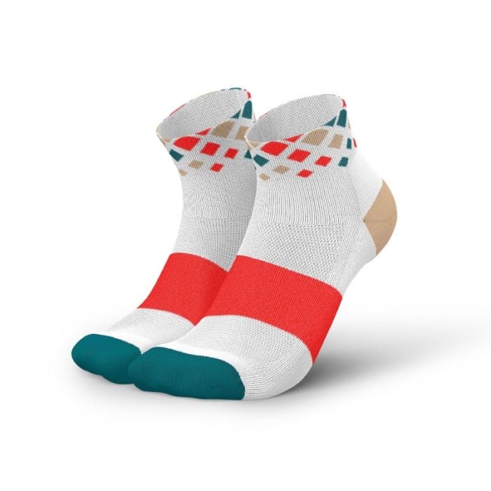 Incylence Unisex Strømper Running Crystals Short Socks Hvid