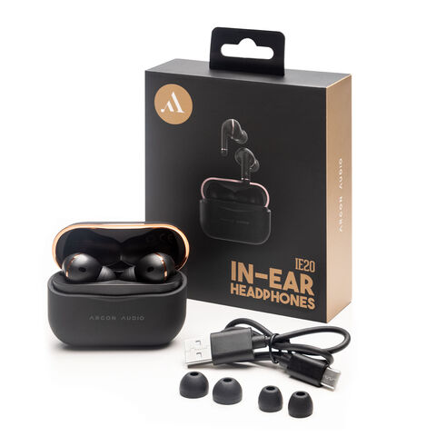 Argon Audio IE20 – betaalbare True Wireless in-ear koptelefoon Zwart