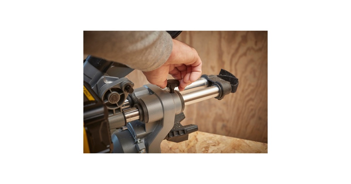 StanleyFATMAX V20 18V 4.0AH 190 mm Afkort- en verstekzaag  (Geel/zwart, Accu (18V, 4.0Ah) en oplader (2A) inbegrepen)
