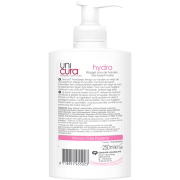 Unicura Hydra Antibacteriële Handzeep 250 ml