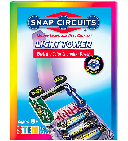 Snap Circuits Light Tower S?t - Build A Color Changing Tower