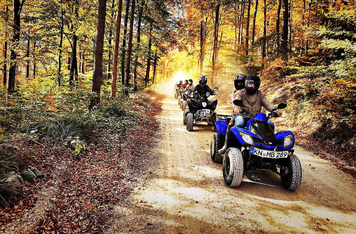 Quad fahren in Geisingen: Offroad Park