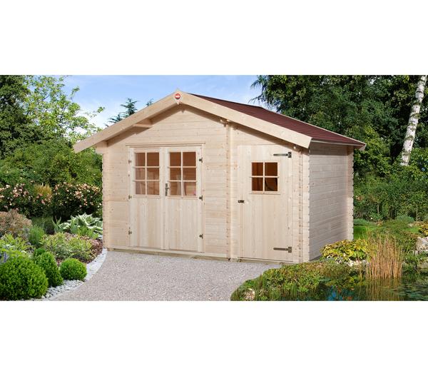 Weka Gartenhaus 253 Gr. 2, ca. B420/H270/T310