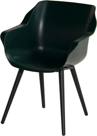 Hartman kuipstoel Sophie Studio donkergroen / zwart