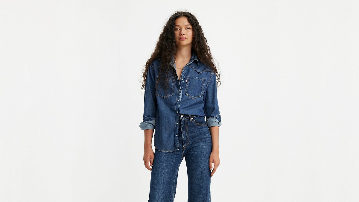 LEVI'S<br>Hemd com estampa Teodora Western