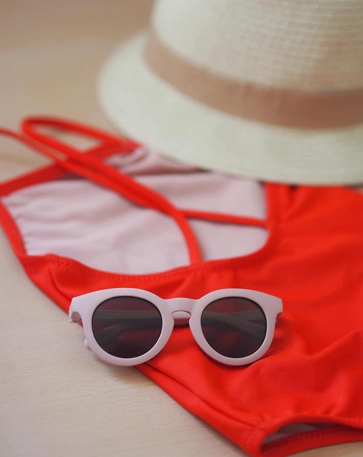 Sonnenbrille HAPPY in dusty rosa