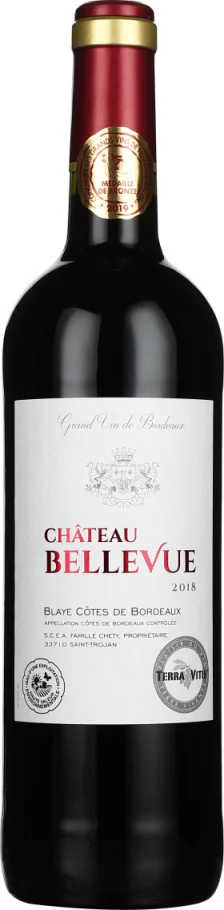 CHATEAU BELLEVUE BLAYE CÔTES DE BORDEAUX 75CL