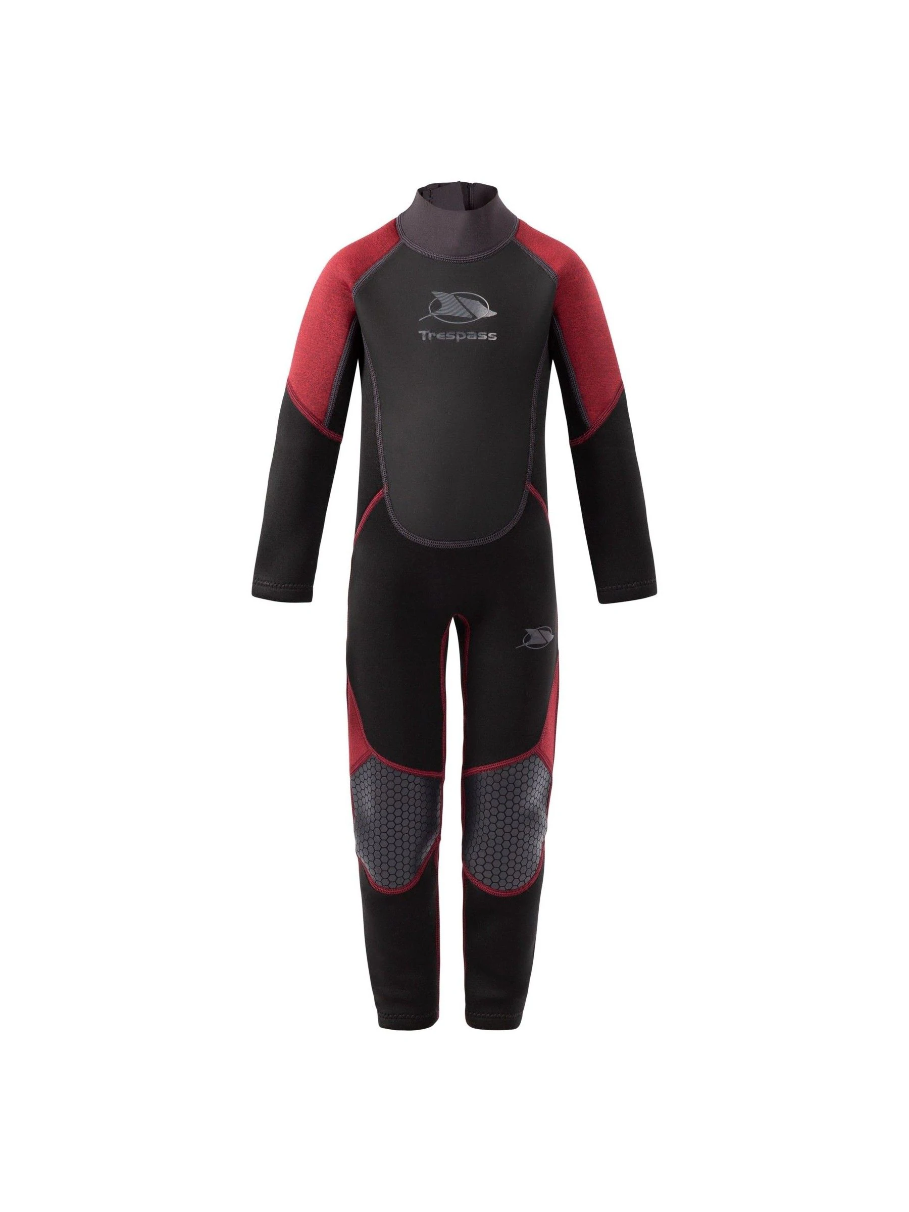 Trespass Kids Red Amigo 3Mm Full Wetsuit