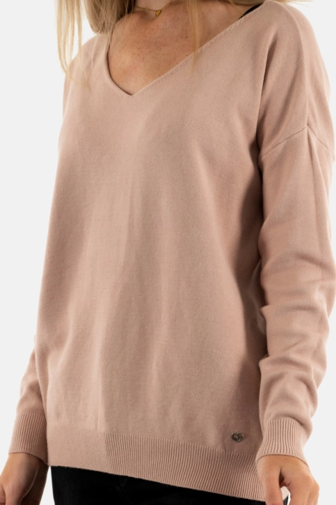 Pull leger please m4977 1330 rosa antico