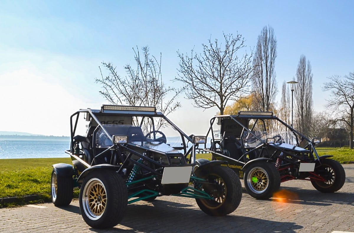 Buggy fahren Zweisitzer Stetten