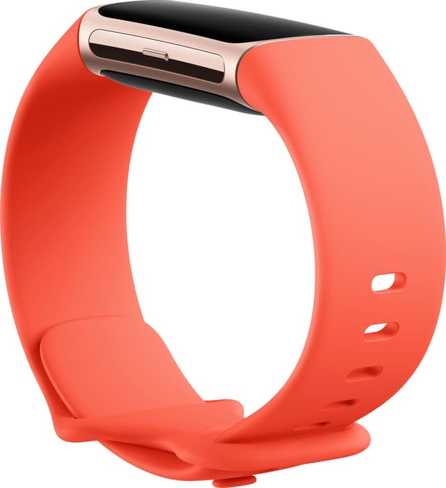 Fitbit Charge 6 aktivitetsmåler (guld/orange)