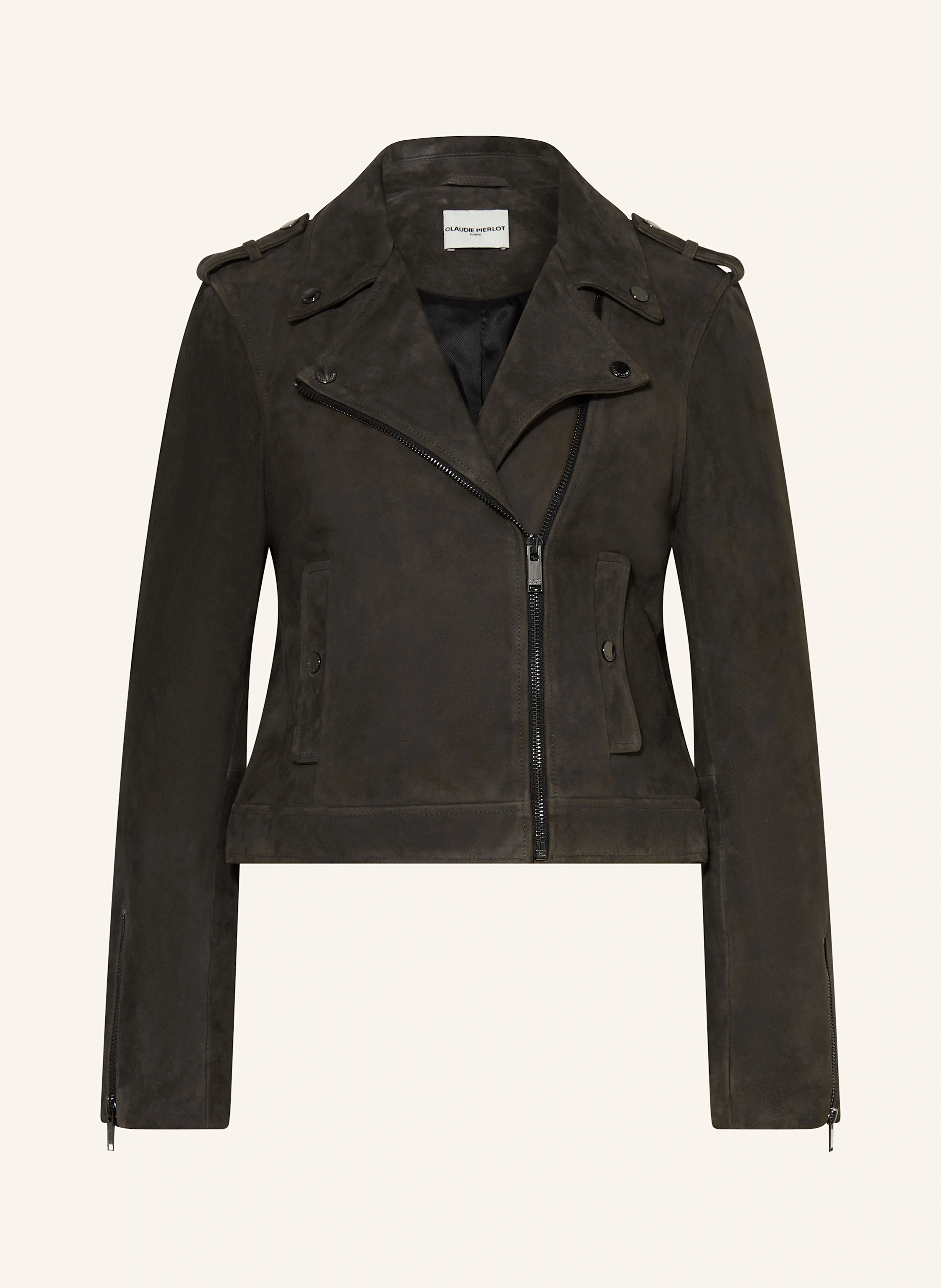 CLAUDIE PIERLOT Lederjacke