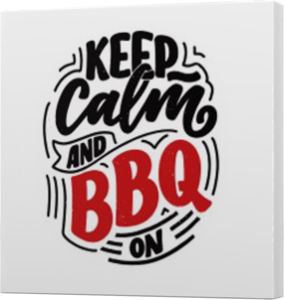 Servet BBQ multi 33 x 33 cm 20 stuks