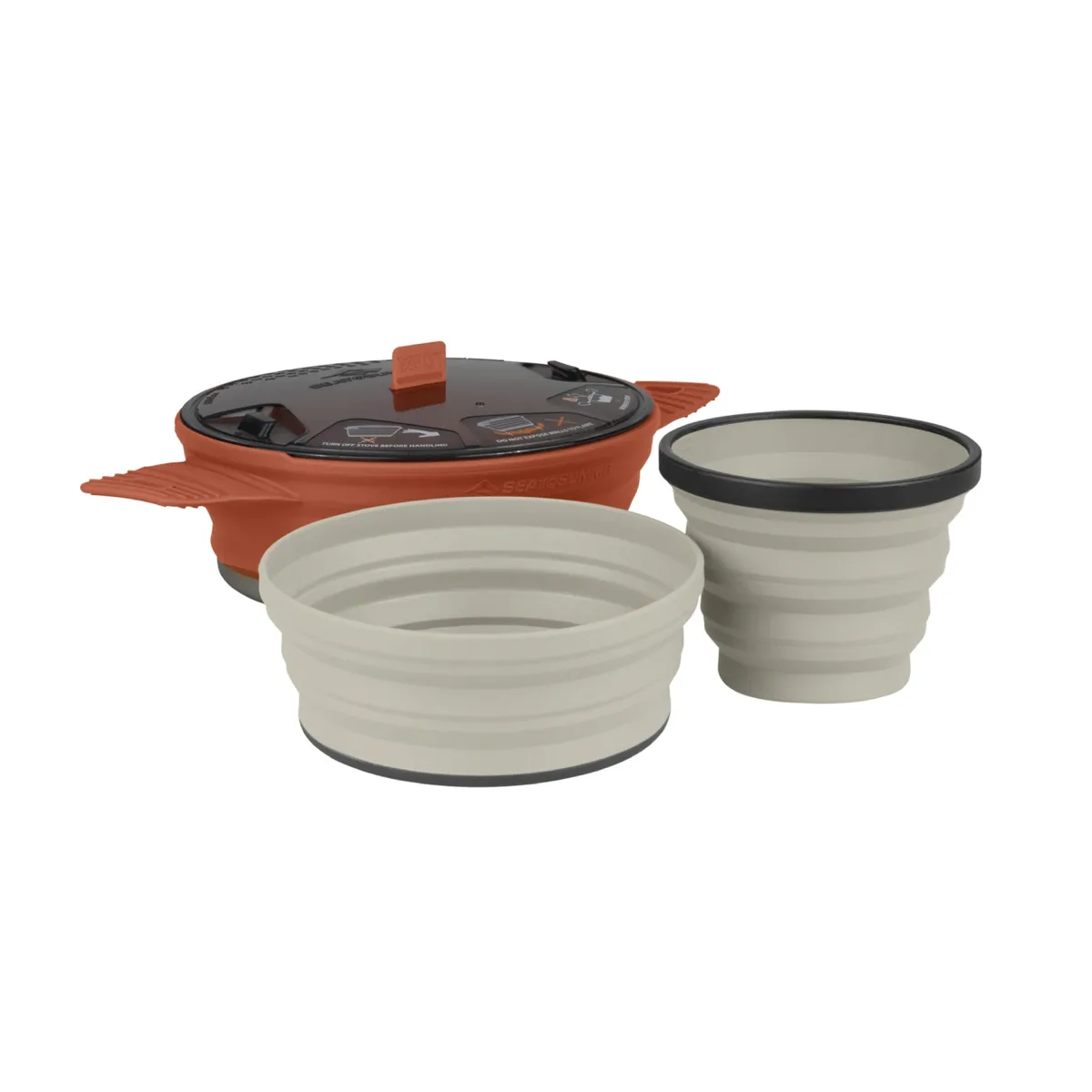 Sea To Summit X-Set 21 Rust Pot/Sand Bowl/Sand Mug
