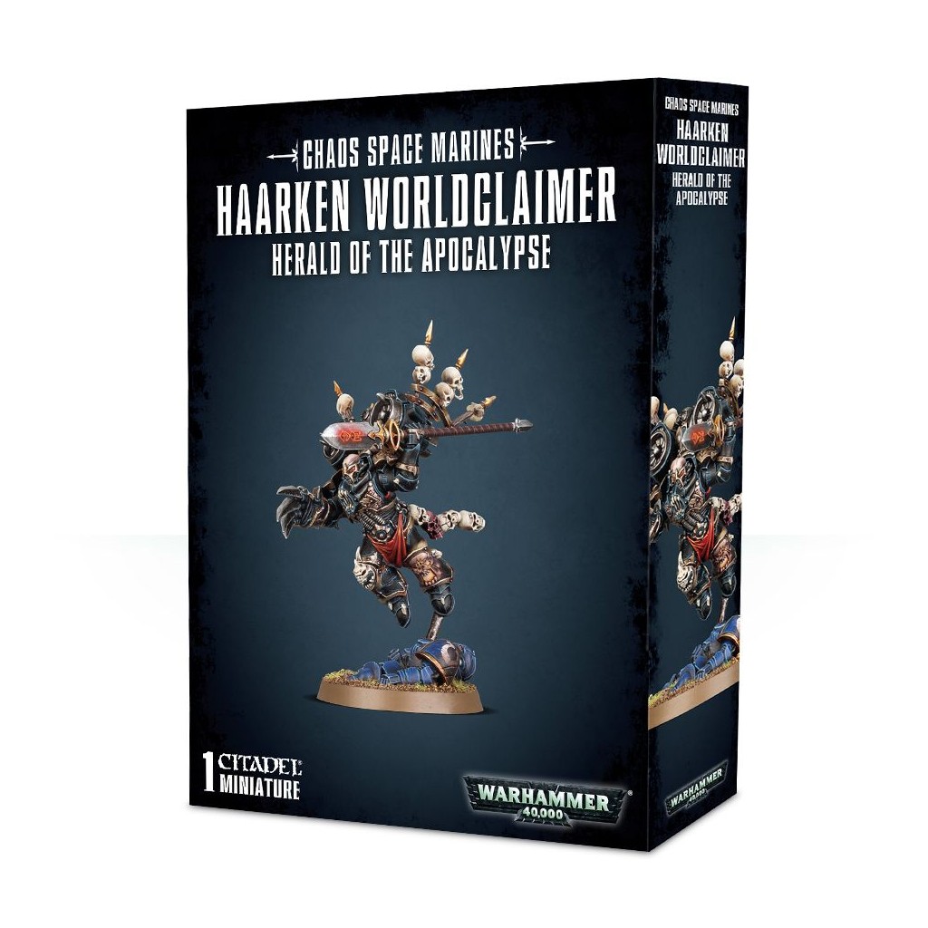 W40K : Heretic Astartes - Haarken Worldclaimer, Herald of the Apocalypse
