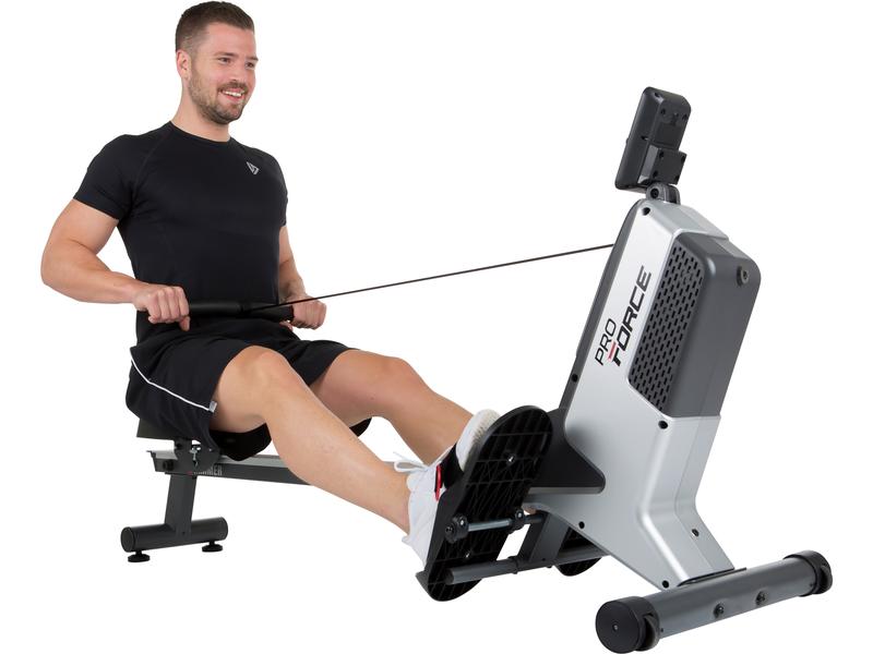 HAMMER Rudergerät Pro Force II Fitnessgerät mit einem modernem Trainingscomputer