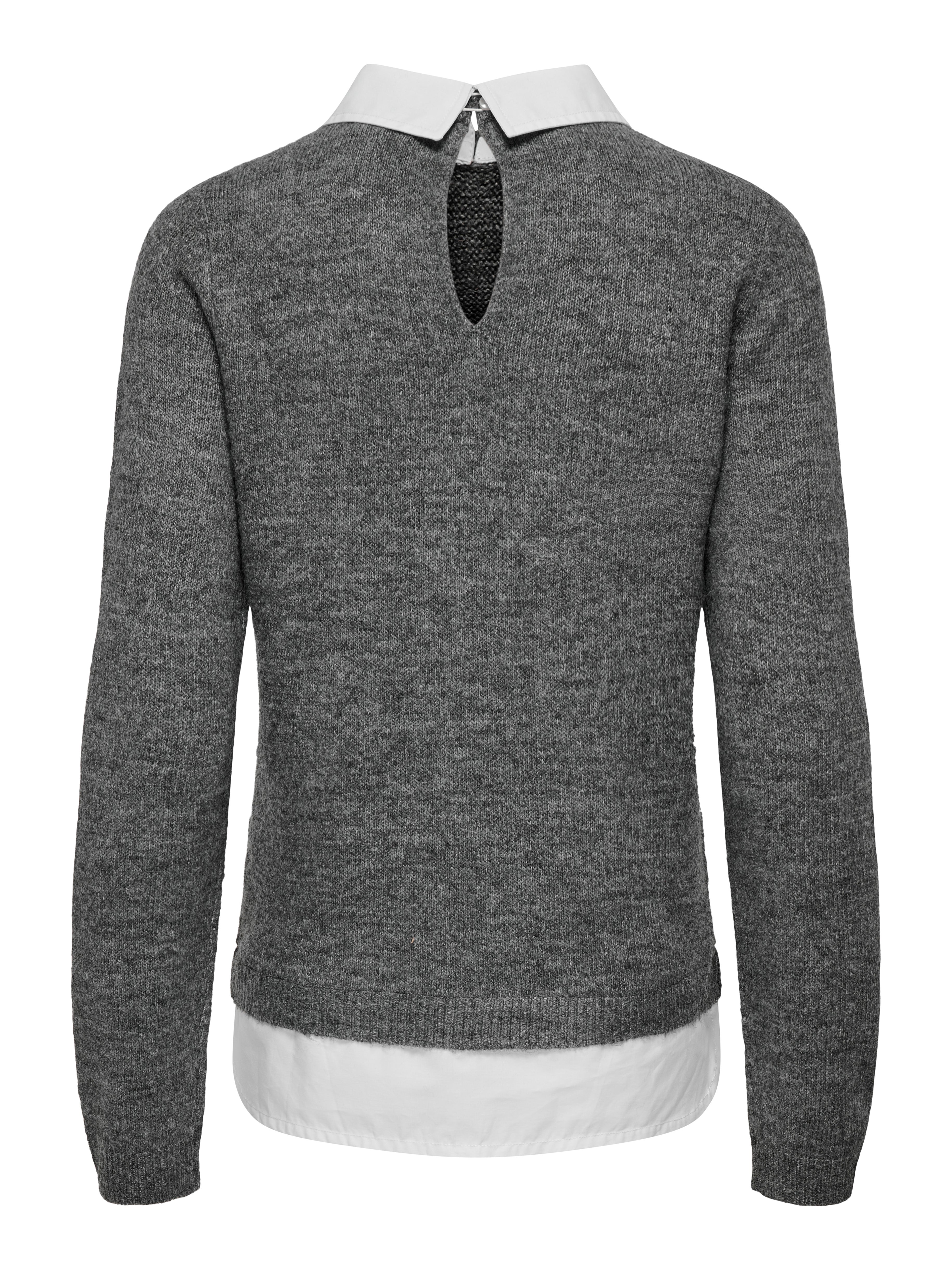 JDYDREA Strickpullover Dark Grey Melange