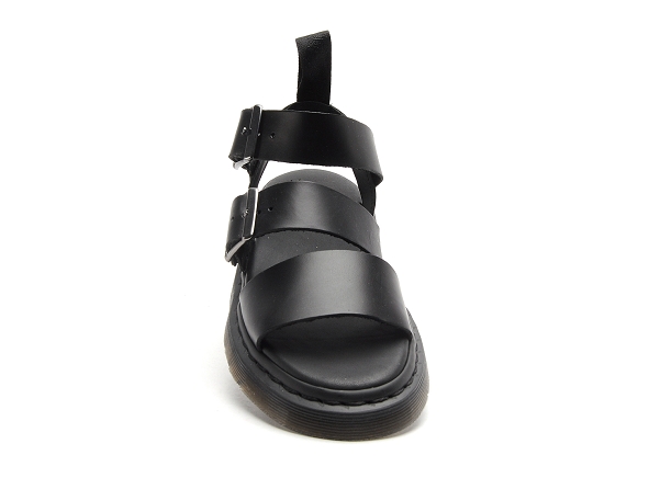 Dr martens nu pieds plats femme gryphon noir