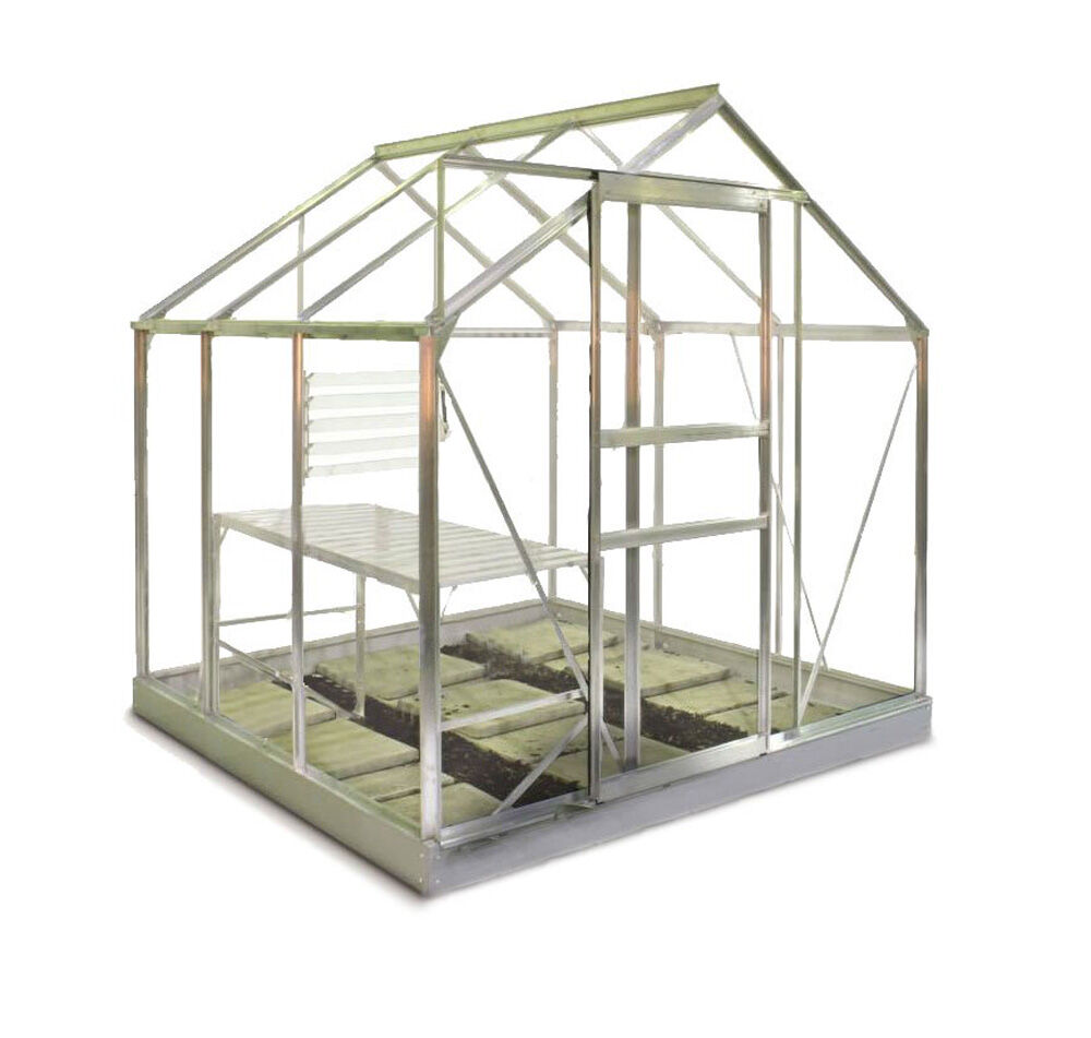 Halls Popular 66 - Tuinkas - Zilver - 195x193x195 cm - Veiligheidsglas