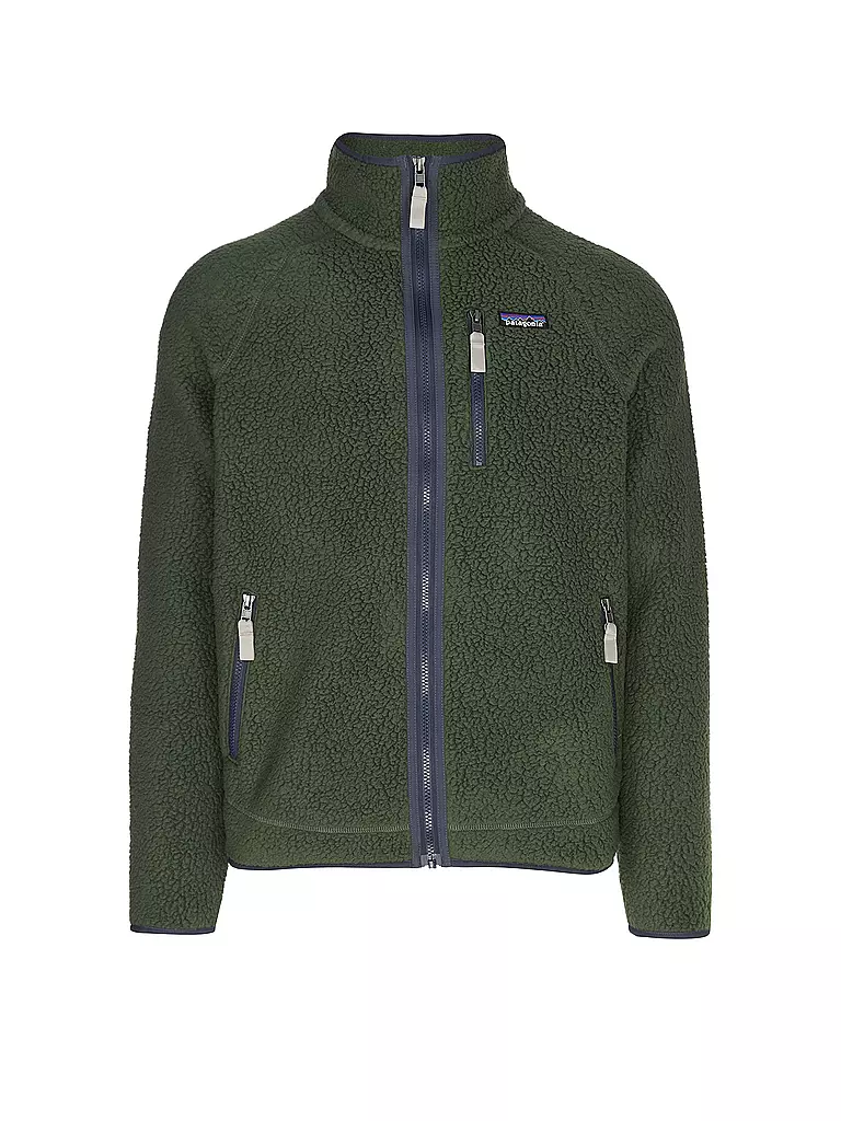 PATAGONIA Fleecejacke M'S RETRO PILE JACKET dunkelgrün