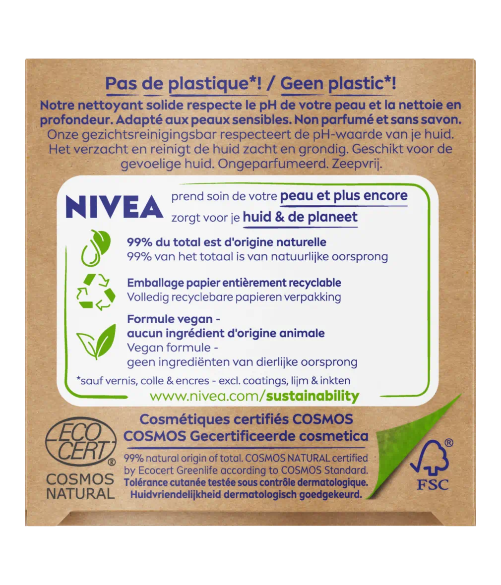 NETTOYANT VISAGE SOLIDE APAISANT NATURALLY CLEAN