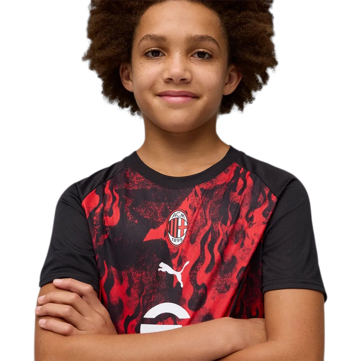 T-Shirt Puma AC Milan Training Criança