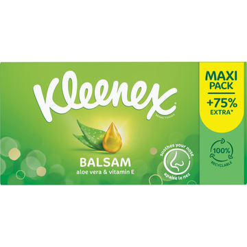 Kleenex Balsam Tissues Maxi 112 Stuks