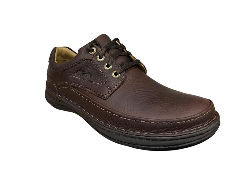 Clarks NATURE THREE Wijdte H mahogany leather