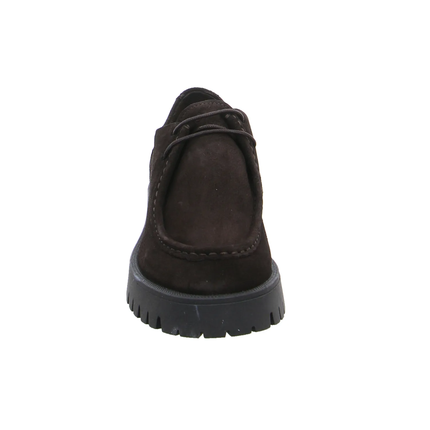 SCHUHENGEL Schnürschuh Braun Leder