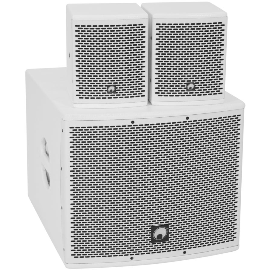 Omnitronic Molly-6 Top passieve satellieten voor Molly-12A wit (2 stuks)