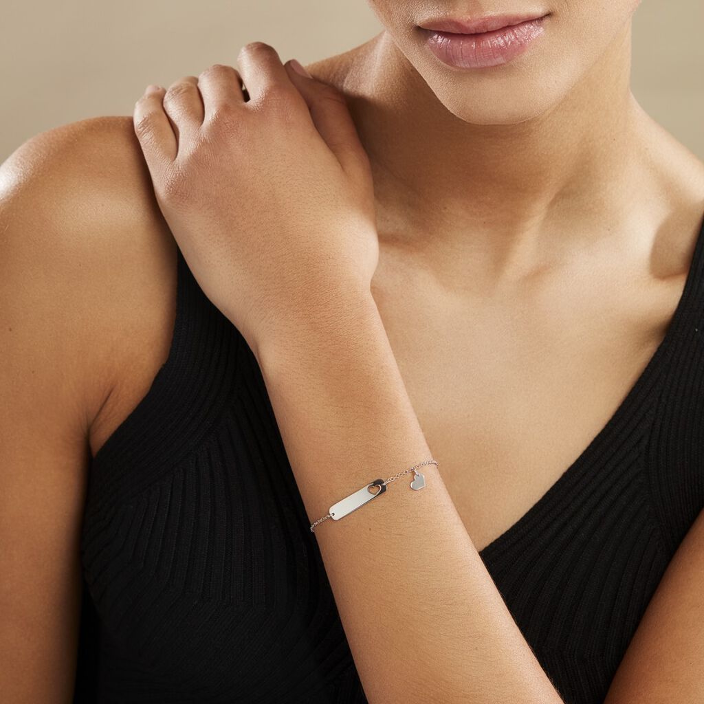 Bracelet Marlaine Argent Blanc