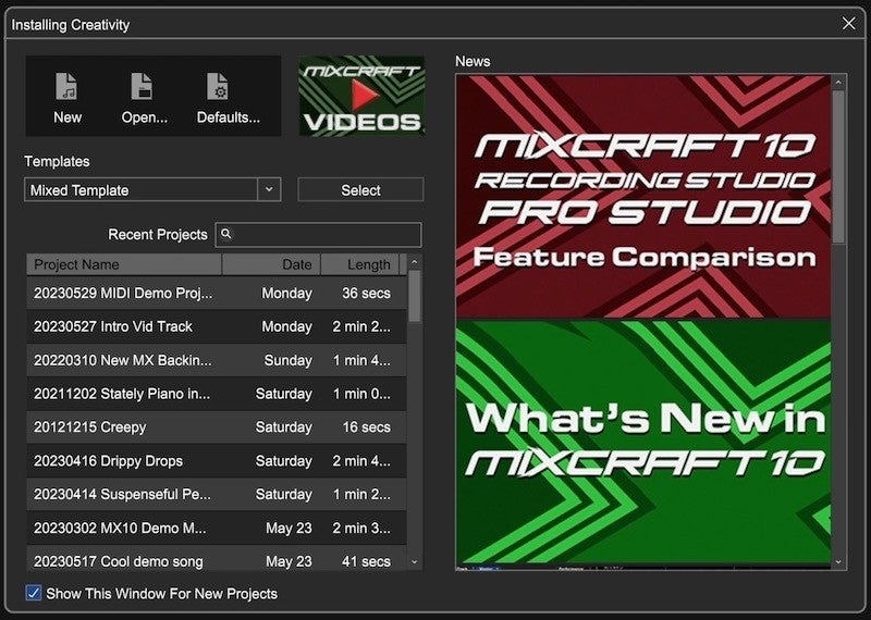 Acoustica Mixcraft 10 Pro Studio Academic (download)