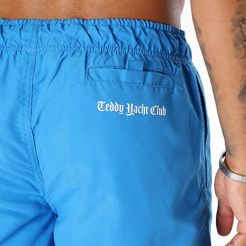 Short De Bain Essentials Art Series Blue Bleu Roi