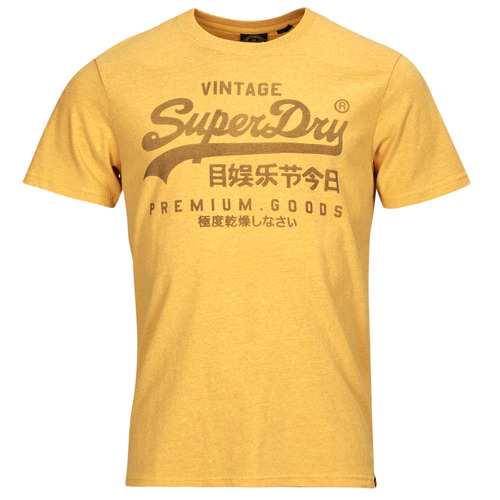 Superdry - CLASSIC VL HERITAGE T SHIRT - Orange